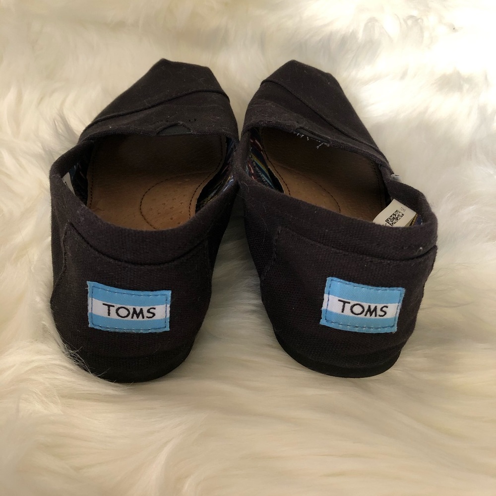 Toms Black Canvas